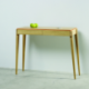 Table console design LISERÉ en bois 2 tiroirs