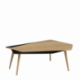 Table basse design, élégante, personnalisable en bois made in France FLO