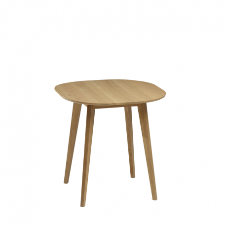 Table haute bois massif design SNACK fabriqué en France par DASRAS