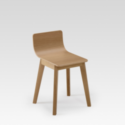 Tabouret bois de Chêne design SNACK par DASRAS