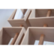 Bibliothèque design et modulable en bois 3 MATS de Drugeot