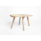 Table basse contemporaine personnalisable en bois massif ARONDE