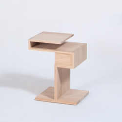 Table de chevet personnalisable en bois au design scandinave GLYCINE