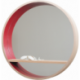 Miroir console d'entrée en bois cintré et au design scandinave personnalisable