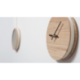 Horloge Miroir en bois au design scandinave personnalisable PENDULE