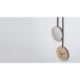 Horloge Miroir en bois au design scandinave personnalisable PENDULE