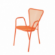 Fauteuil de jardin design métal SUNSET