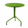 Table jardin métal rabattable ronde made in france