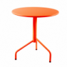 Table jardin métal rabattable ronde made in france