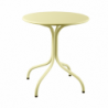 Table jardin métal ronde made in france