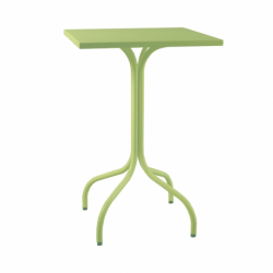 Mange-debout métal carré