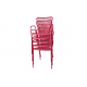 Fauteuil de jardin design métal SUNSET