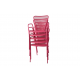 Fauteuil de jardin design métal SUNSET