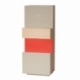 Placard de rangement d'entrée au design scandinave décalé personnalisable en bois DÉCALAGES BAS