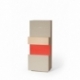 Placard de rangement d'entrée au design scandinave décalé personnalisable en bois DÉCALAGES BAS