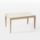 Table design bois plateau céramique hyper résistant fabriquée en France BUZZ Dasras