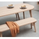Table de repas design bois ARONDE