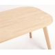 Table de repas design bois ARONDE