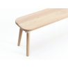 Banc design bois aronde