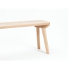 Banc design bois aronde