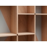 Étagère design à combiner en bois de chêne massif français KIM