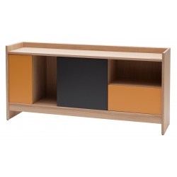 Buffet design modulable en bois massif fabriqué en France BRIC