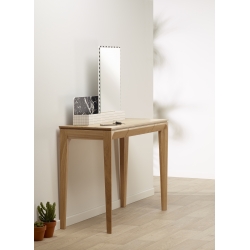 Console 1 tiroir design bois fabrication française BUZZ