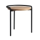 Tabouret Solitaire métal bois