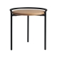 Tabouret Solitaire métal bois