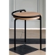 Tabouret Solitaire métal bois