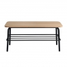 Banc métal bois Edgar