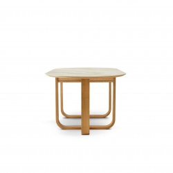 Table design Luge Dessus Céramique