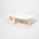 Table Basse Oblong dessus bois Luge