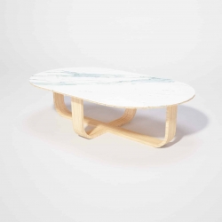 Table Basse Oblong dessus céramique Luge