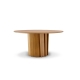Table design Volute dessus bois