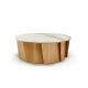 Table basse design Volute dessus céramique