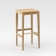 Tabouret design chêne massif Buzz