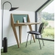 Bureau mural au design scandinave en bois personnalisable COMPAS