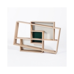 Console au design scandinave et décalé personnalisable en bois ISBOA